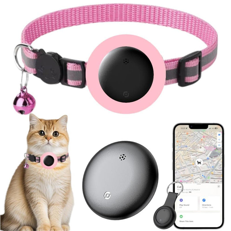 GPS Cat Tracker Collar | Apple Find My & Android Compatible