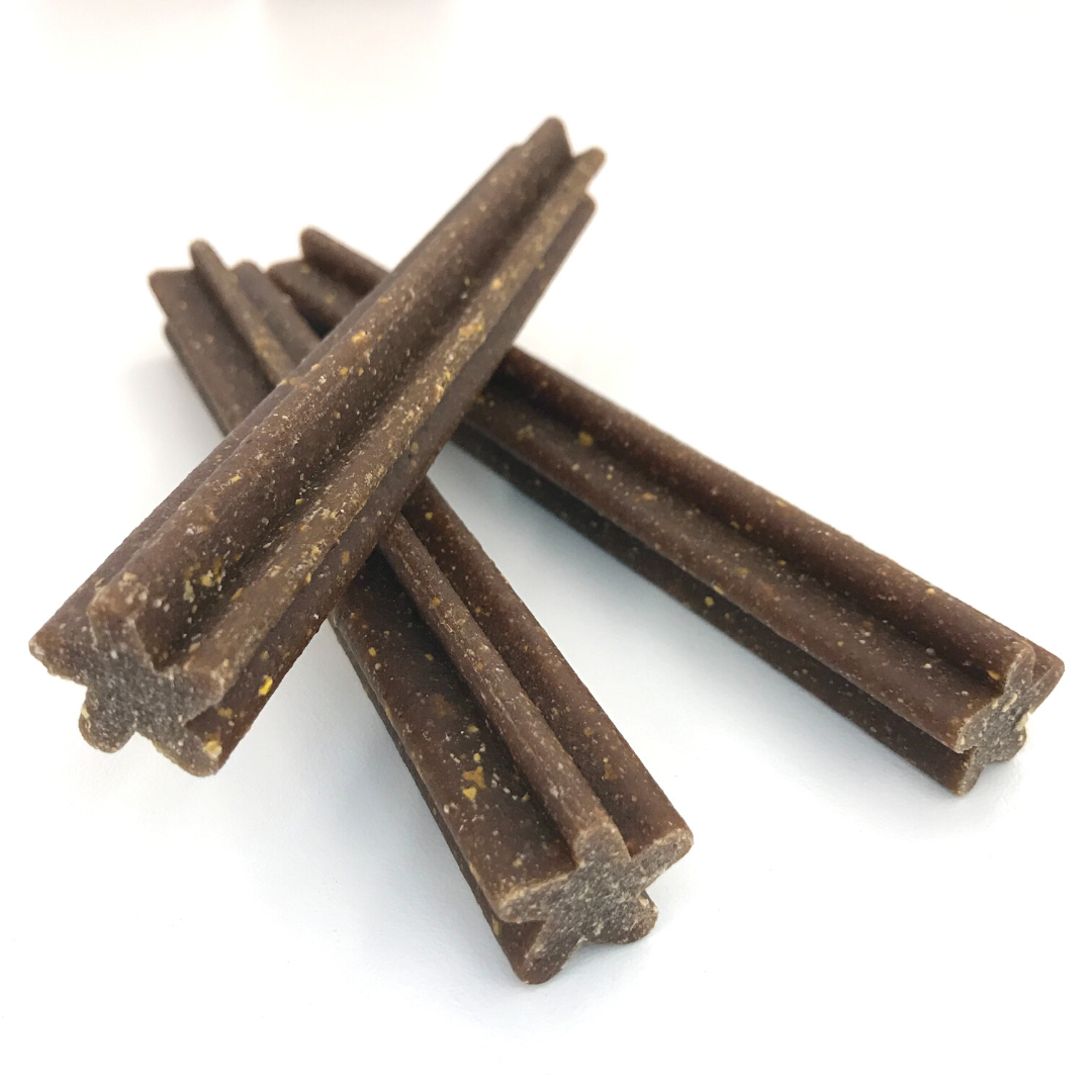 Pumpkin Chew 8 Pack – All-Natural Dental Dog Treats with Pumpkin & Ginger