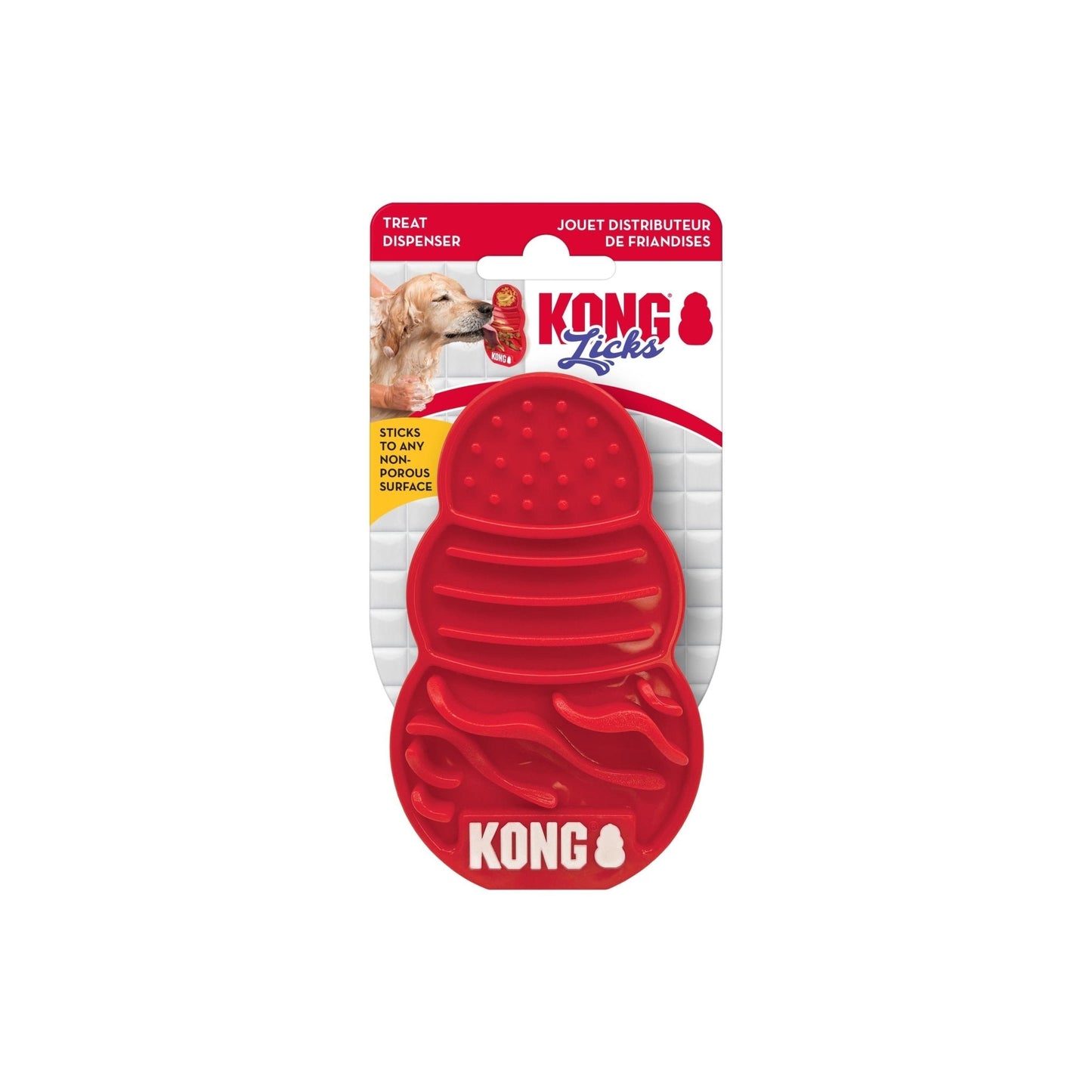 KONG Licks Lick Mat for Dogs – Calming Enrichment Toy