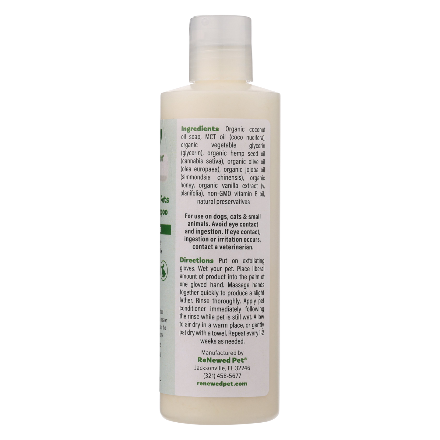 Hairless Pet Shampoo for Normal & Oily Skin | ReNewedPet® Natural Organic Formula