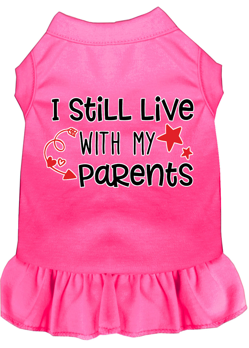 "I Still Live With My Parents" Funny Pet Dress | Cute Dog & Cat Outfit