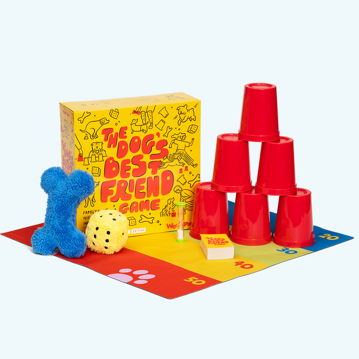 West Paw The Dog's Best Friend Game – Fun Family Card Game for Dog Lovers