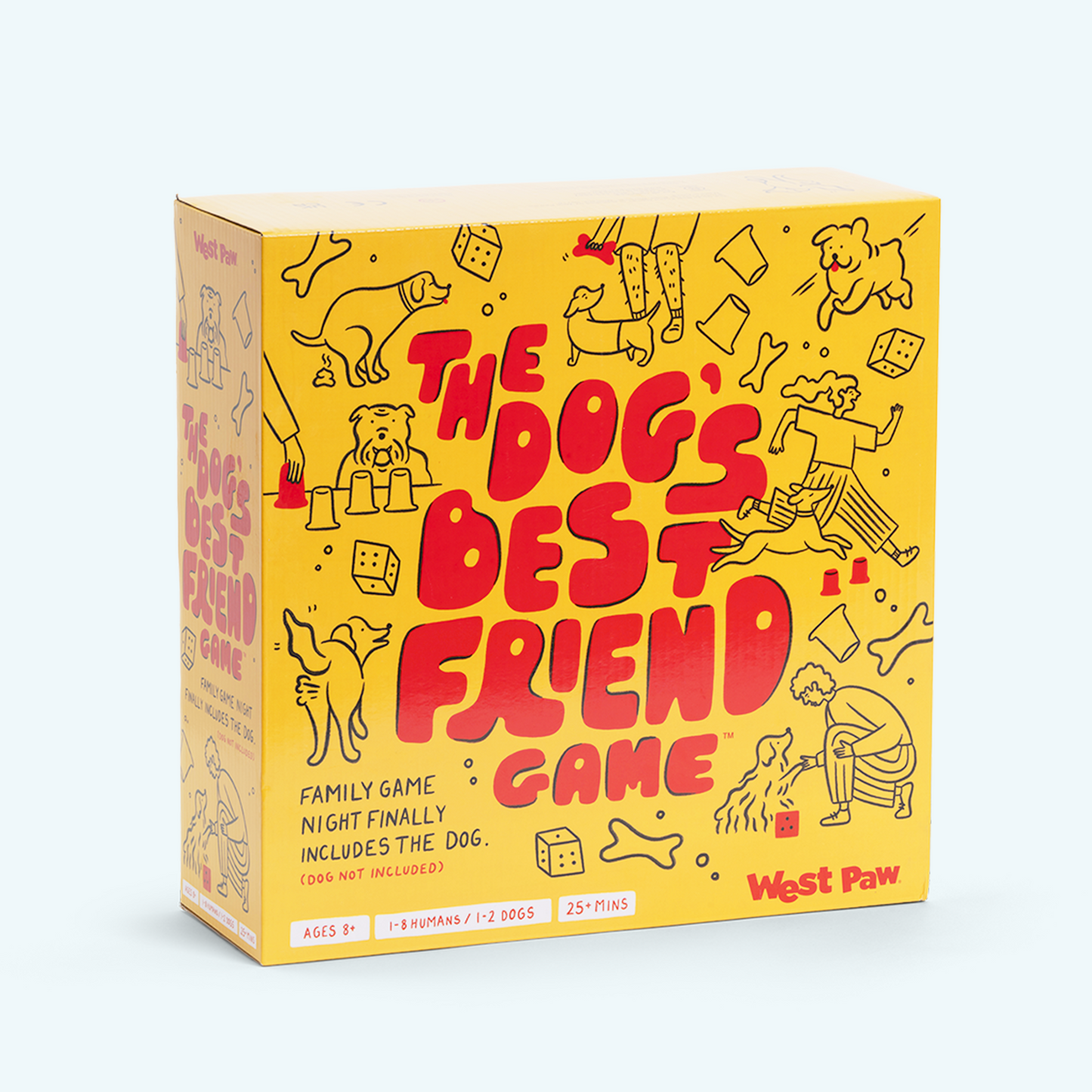 West Paw The Dog's Best Friend Game – Fun Family Card Game for Dog Lovers