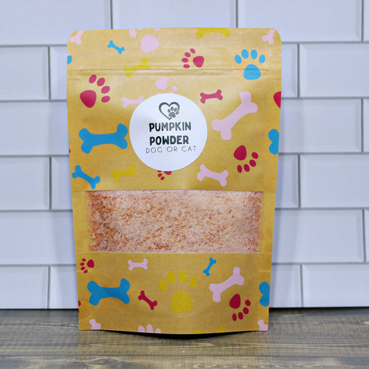 Pumpkin Powder for Dogs & Cats | Freeze Dried Food Topper & Digestive Support