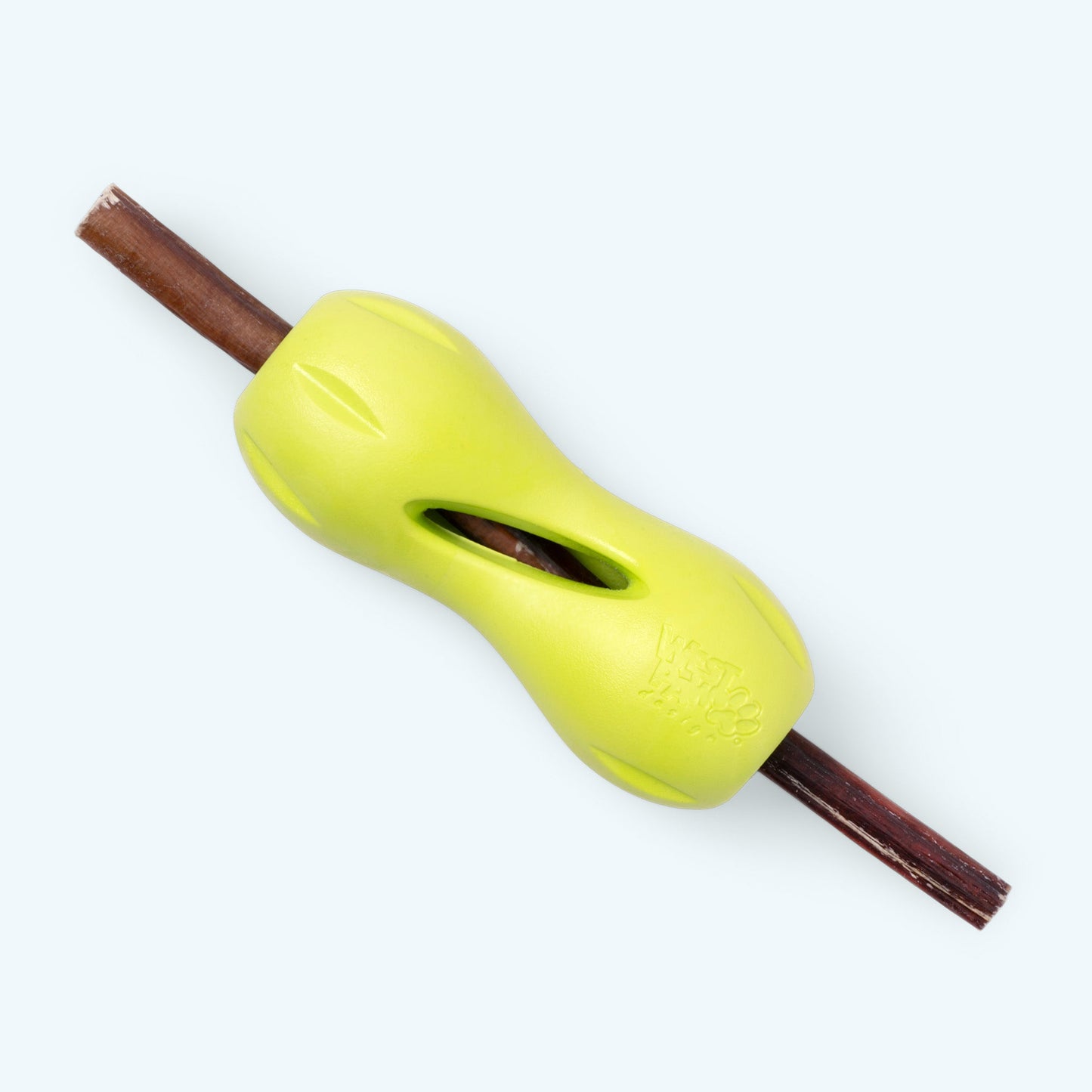 West Paw Qwizl – Tough Treat Toy for Dogs, Extends Bully Sticks & Chews