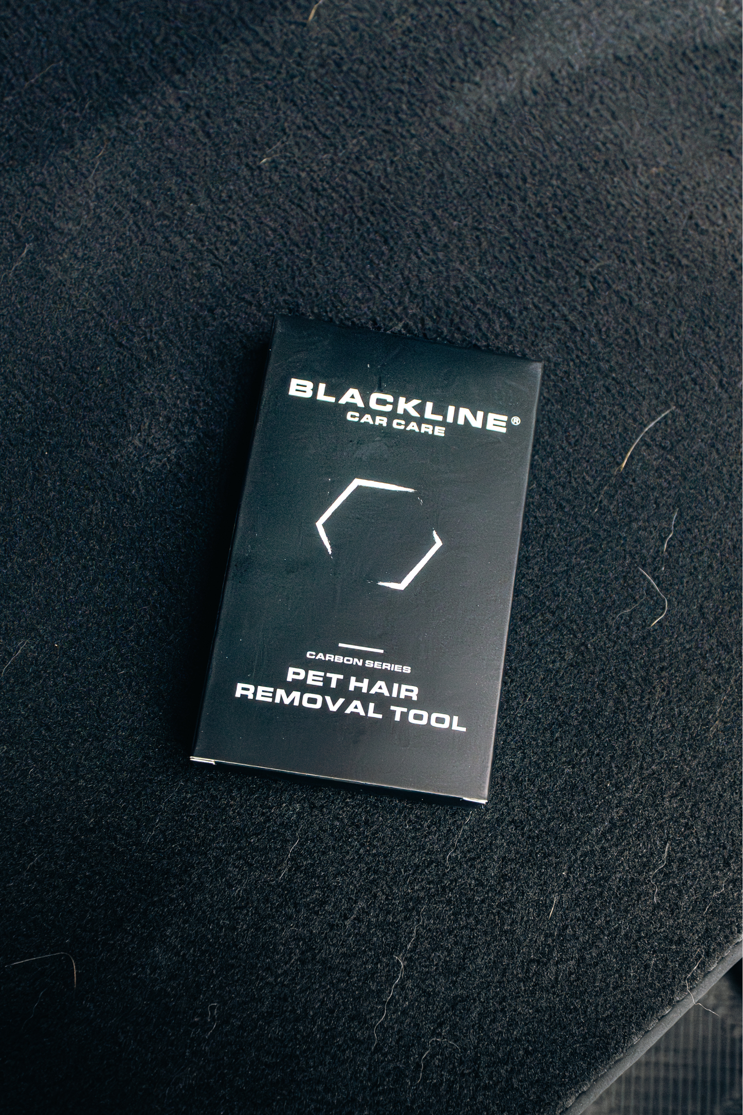 BLACKLINE® Pet Hair Brush – Rubber Bristle Remover for Car, Home & Upholstery