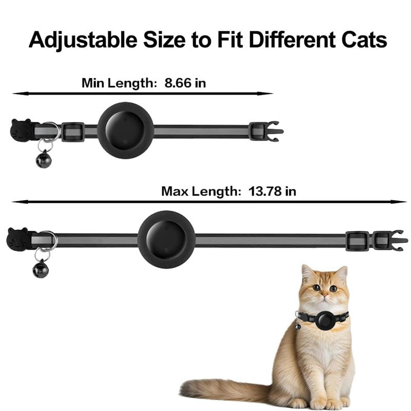 GPS Cat Tracker Collar | Apple Find My & Android Compatible