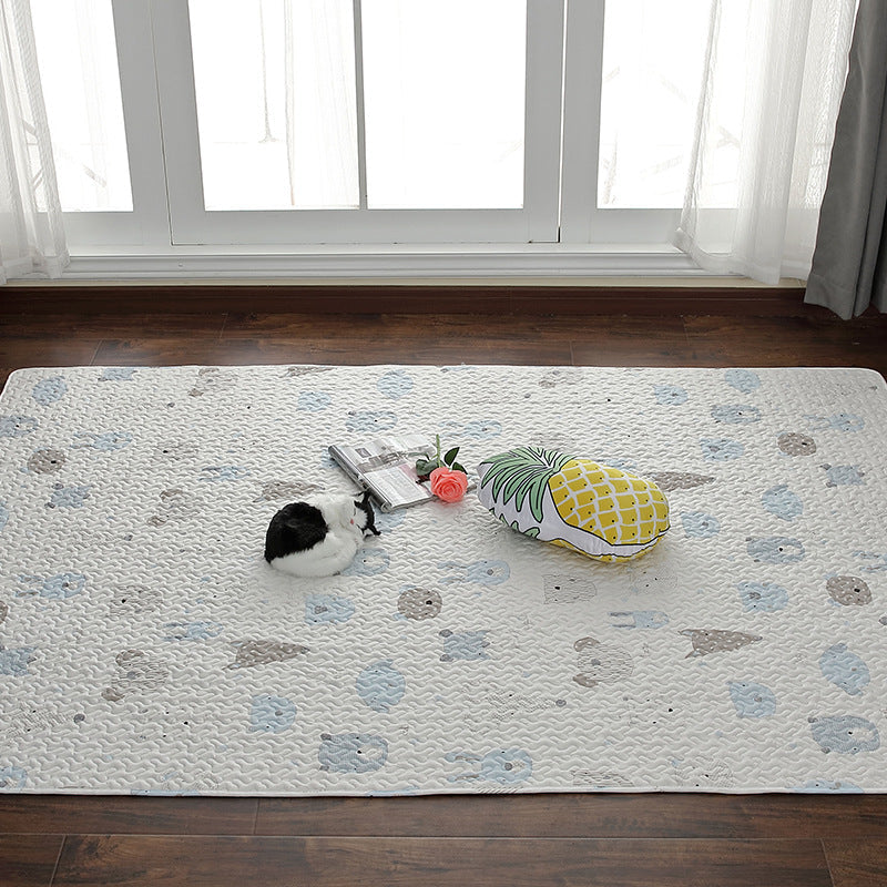 Soft Plush Pet Mat | Non-Slip Comfort Mat for Cats & Dogs