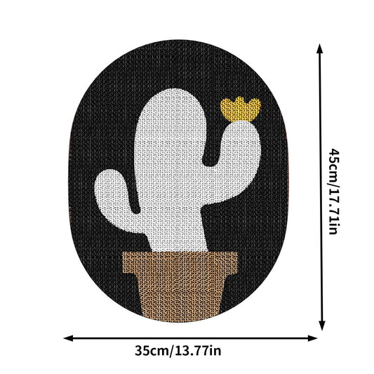 Wall Cat Scratch Board | Cactus Design Cat Scratcher