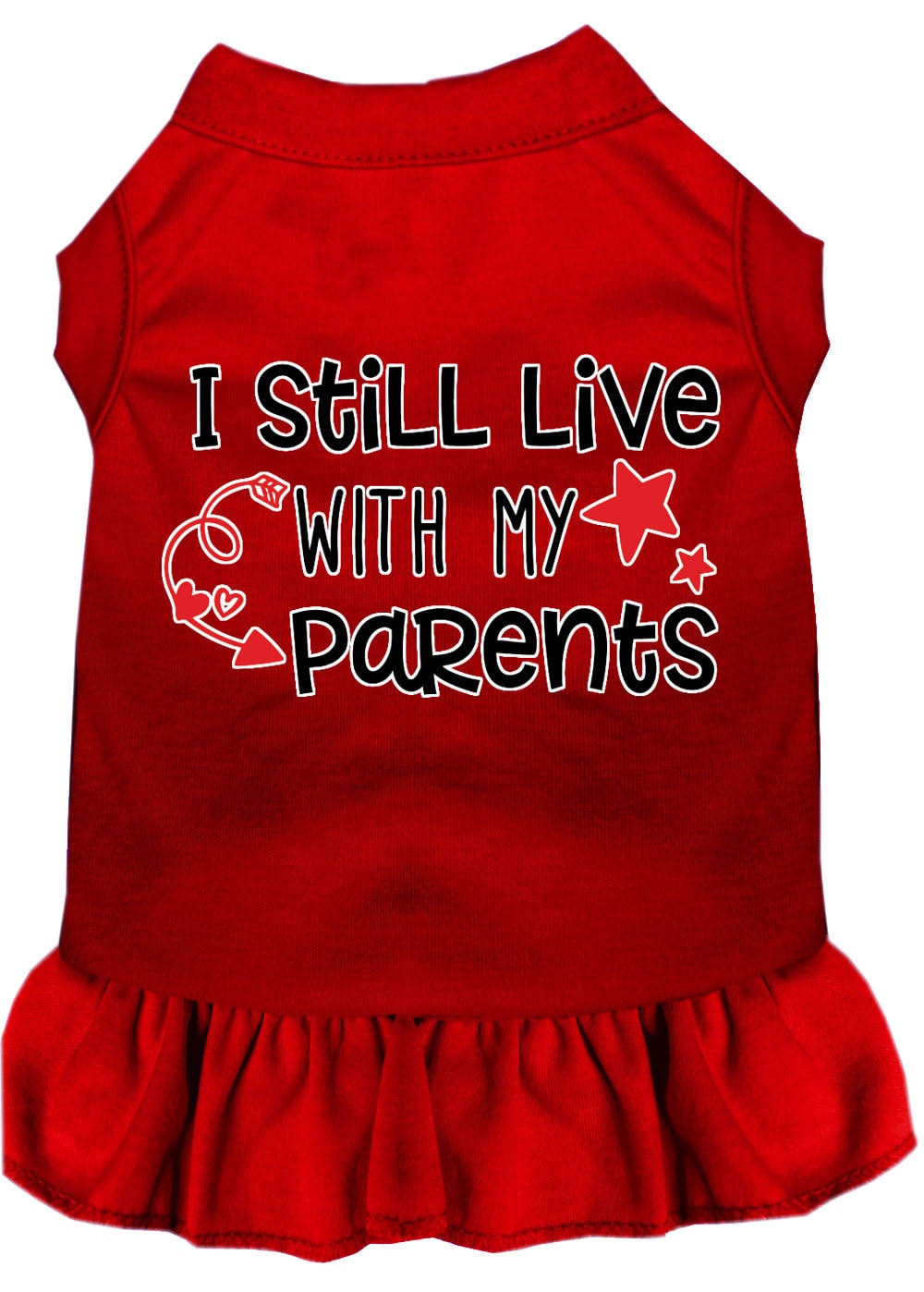 "I Still Live With My Parents" Funny Pet Dress | Cute Dog & Cat Outfit