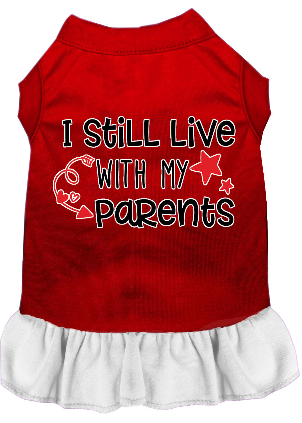 "I Still Live With My Parents" Funny Pet Dress | Cute Dog & Cat Outfit