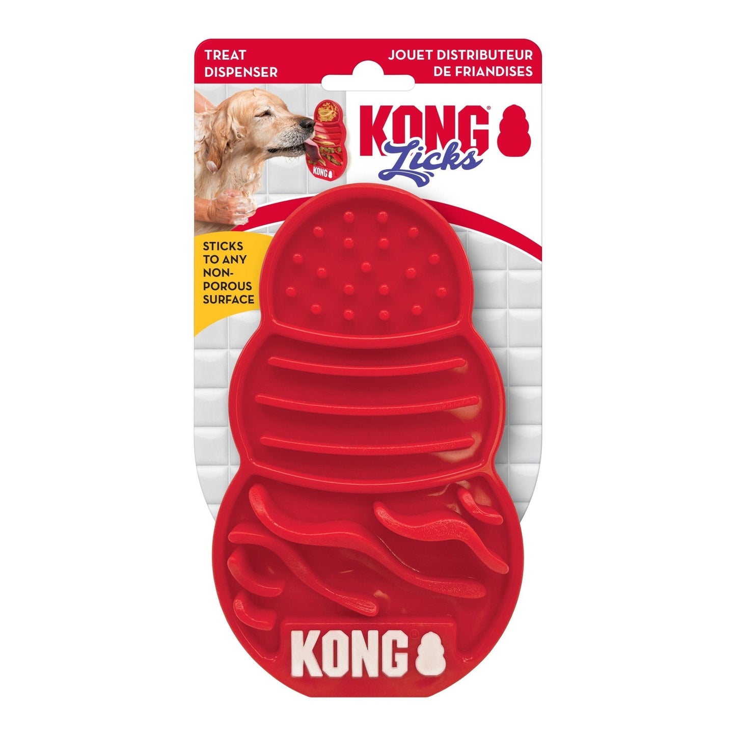 KONG Licks Lick Mat for Dogs – Calming Enrichment Toy